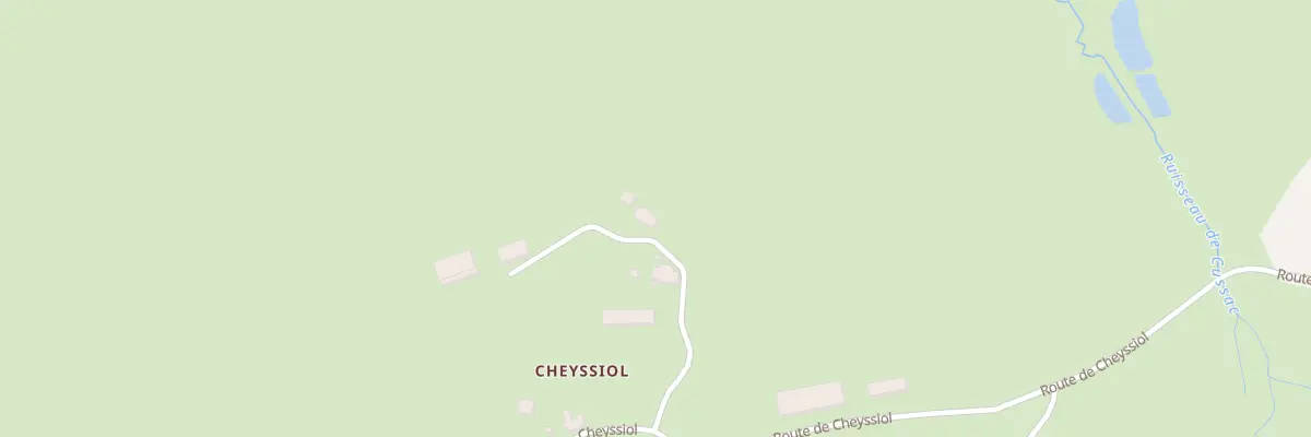 Plan du 5115 Cheyssiol à Chaussenac