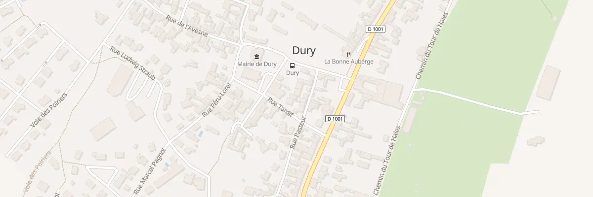 Plan du 2B Rue Pasteur à Dury