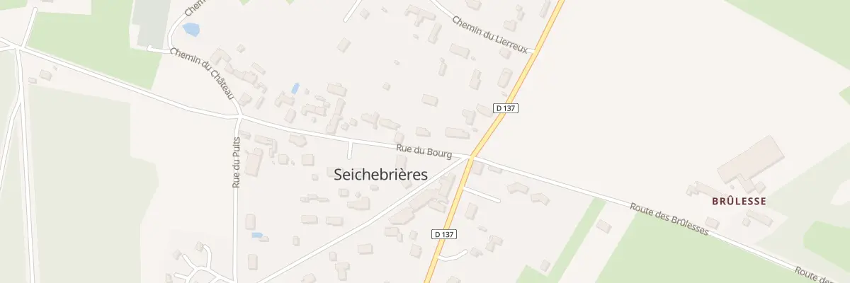 Plan du 4 Rue du Bourg à Seichebrières