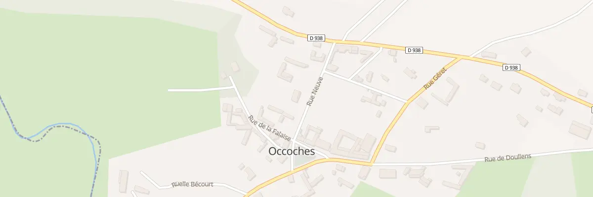 Plan du 82 Rue Neuve à Occoches