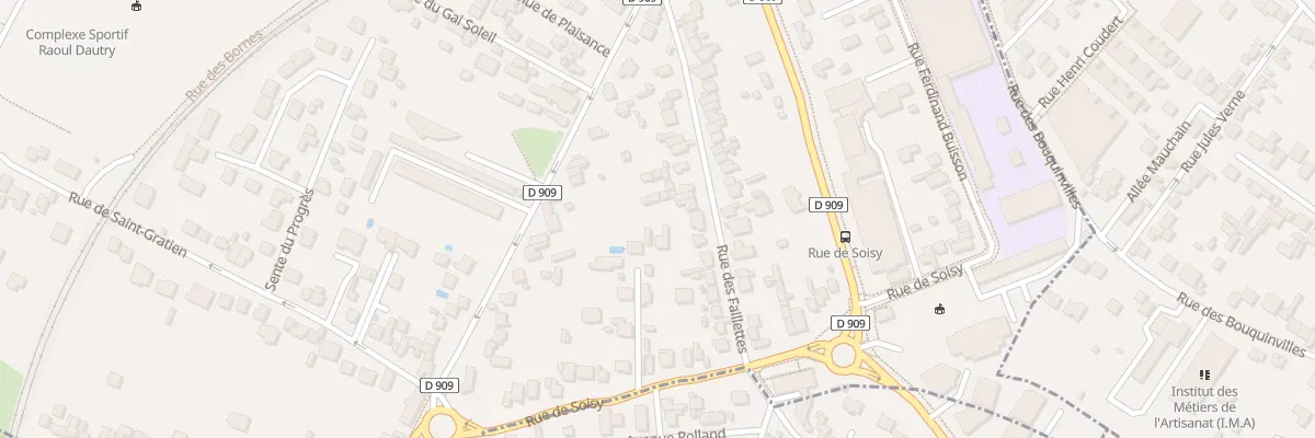 Plan du 24 Rue des Faillettes à Ermont