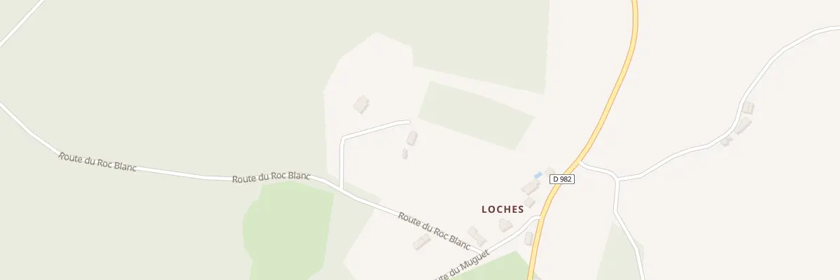 Plan du 14 Loches à Neuvic