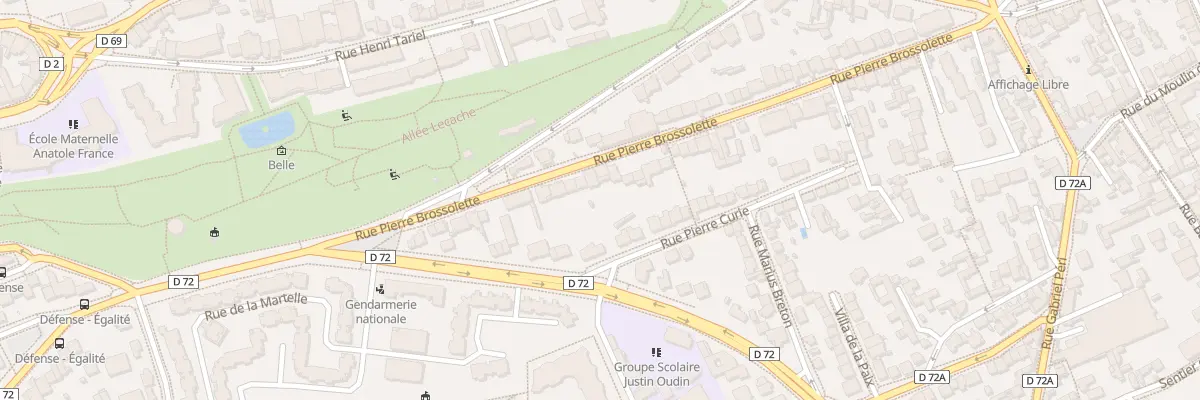 Plan du 67 Rue Pierre Brossolette à Issy-les-Moulineaux