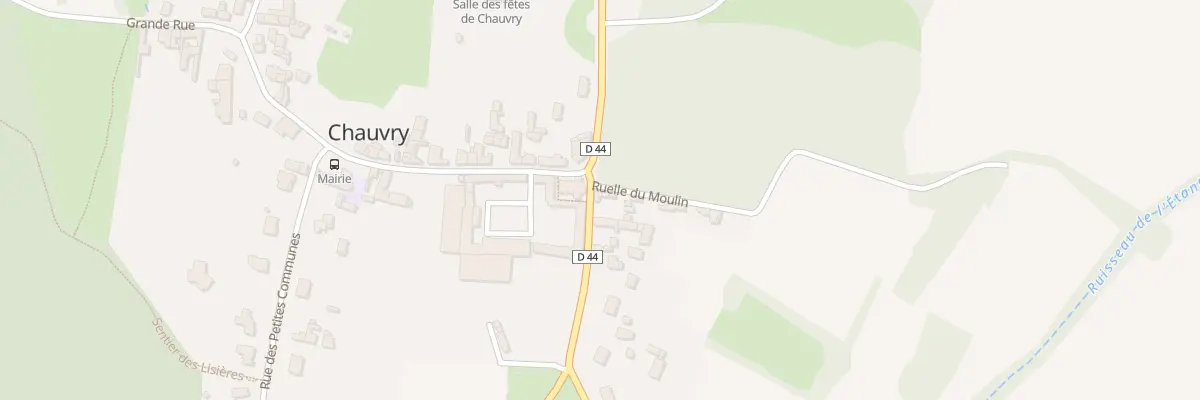 Plan du 7 Rue de Bouffemont à Chauvry