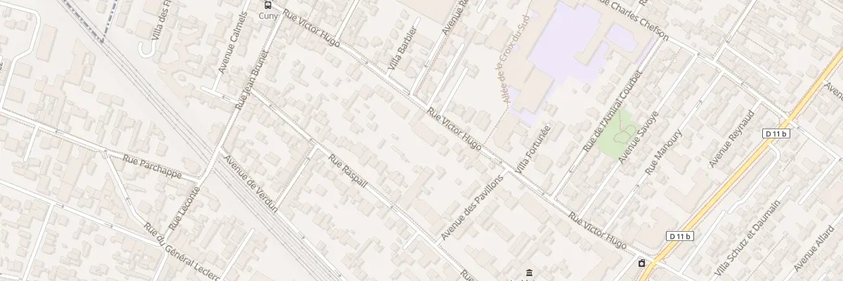 Plan du 95 Rue Victor Hugo à Bois-Colombes
