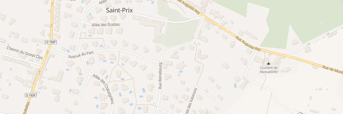 Plan du 13A Rue de Reinebourg à Saint-Prix