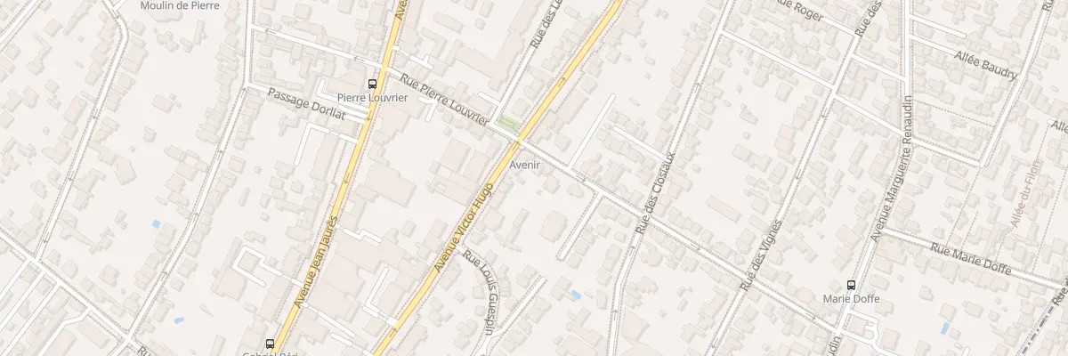 Plan du 14B Rue Pierre Louvrier à Clamart
