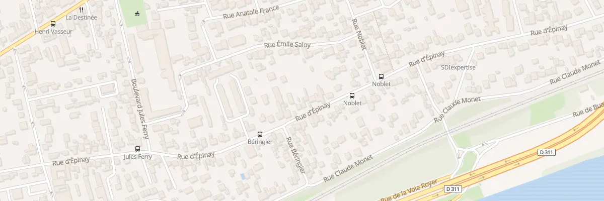 Plan du 103 Rue d’Epinay à Argenteuil