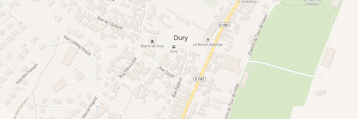Plan du 2T Rue Pasteur à Dury