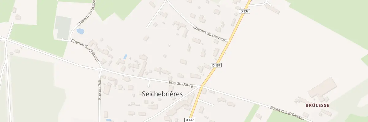 Plan du 13 Rte de la Chapelle à Seichebrières