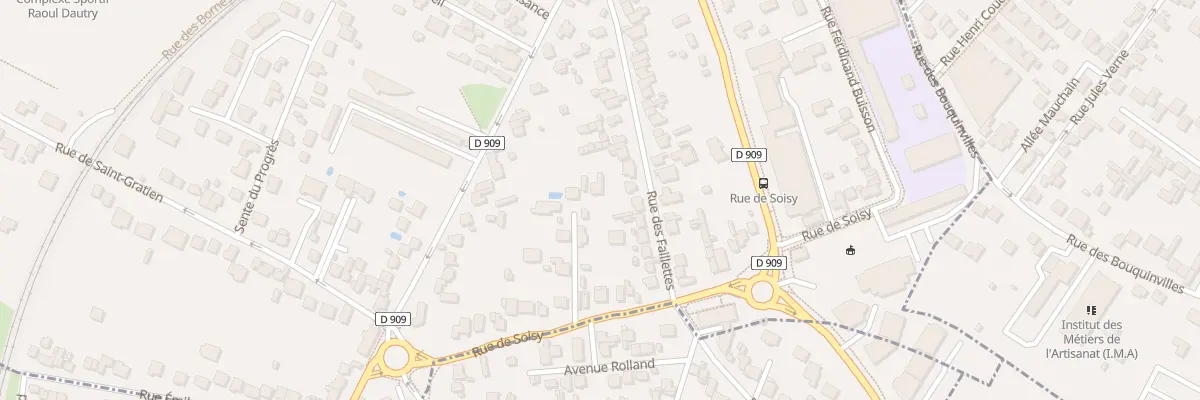 Plan du 25 Rue de Soisy à Ermont
