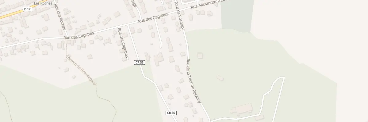 Plan du 16 Rue de la Tour de Pocancy à Janville-sur-Juine