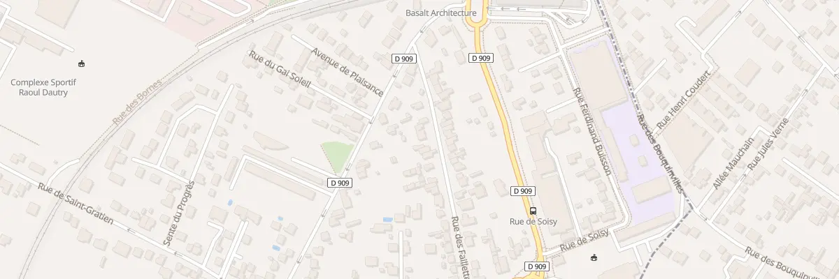Plan du 10 Rue des Faillettes à Ermont