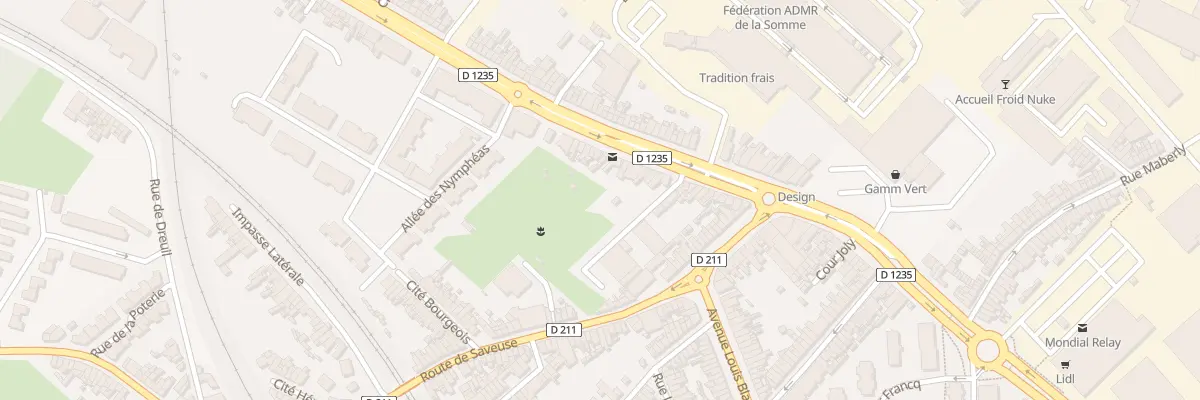 Plan du 39 Rue d’Abbeville à Amiens