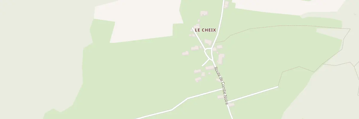 Plan du 5103 Le Cheix à Chalvignac