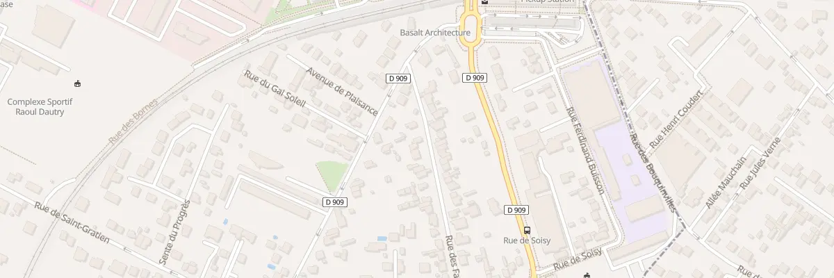 Plan du 6 Rue des Faillettes à Ermont