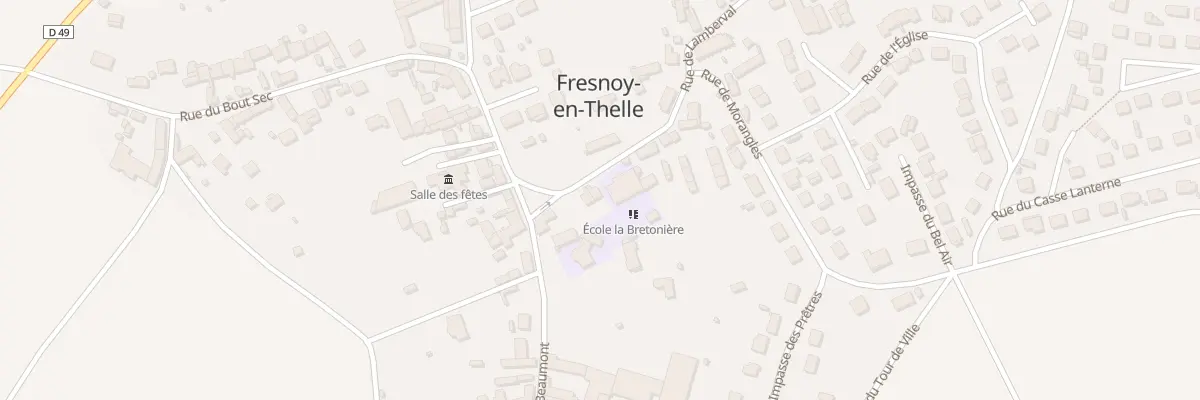 Plan du 5 Rue de Lamberval à Fresnoy-en-Thelle