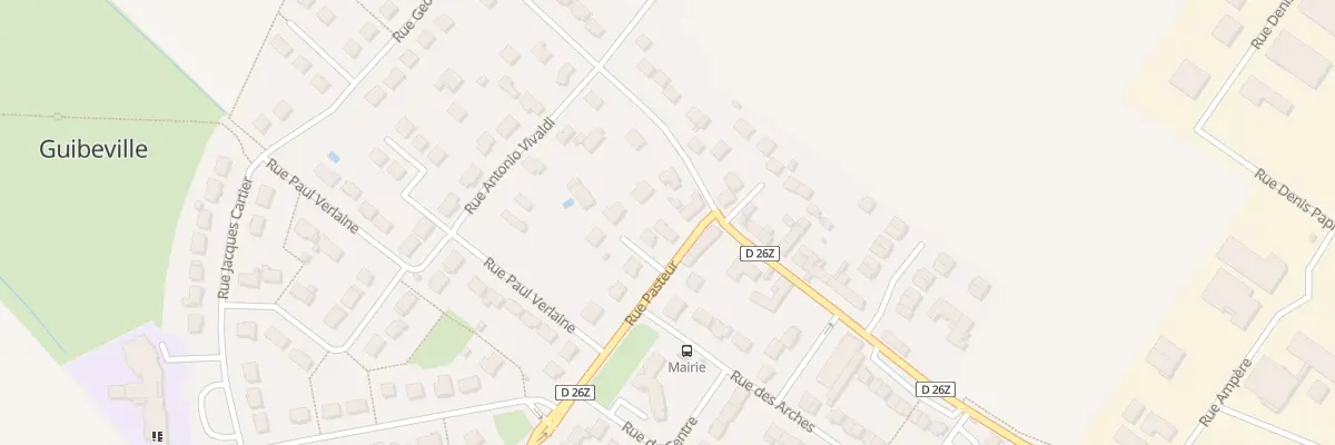 Plan du 2B Rue Pasteur à Guibeville