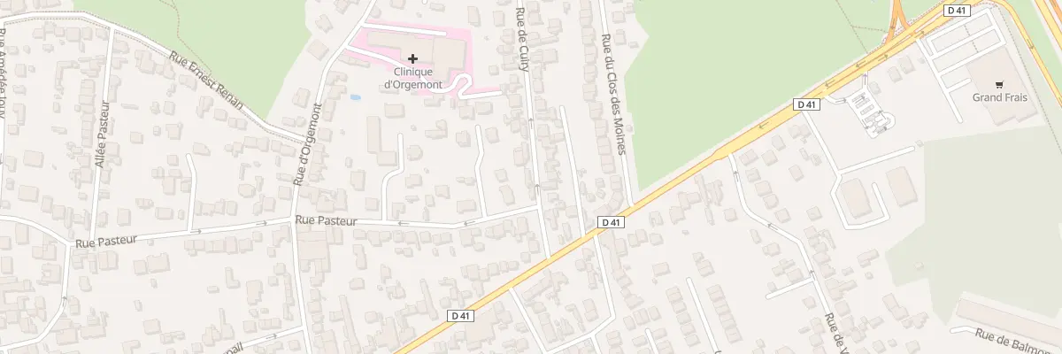 Plan du 97 Rue Pasteur à Argenteuil