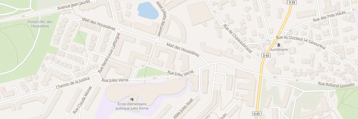 Plan du 9 Mail des Houssières à Châtenay-Malabry