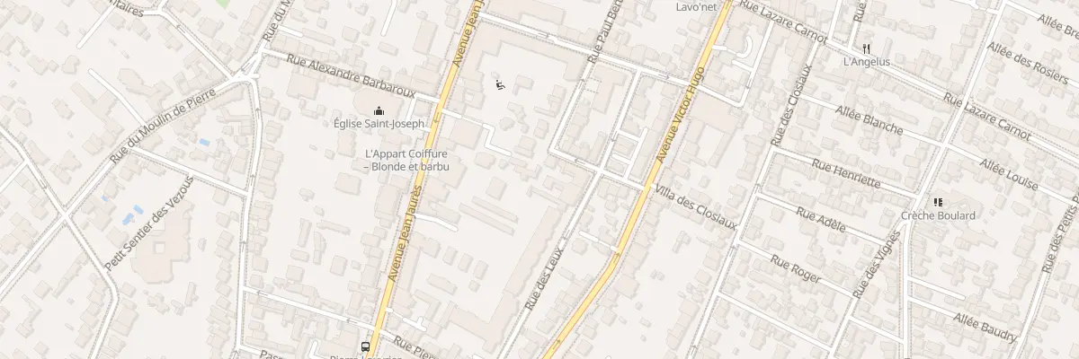 Plan du 23 Rue des Leux à Clamart