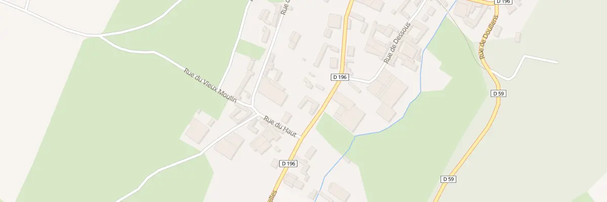 Plan du 4 Rue de Courcelles à Barly