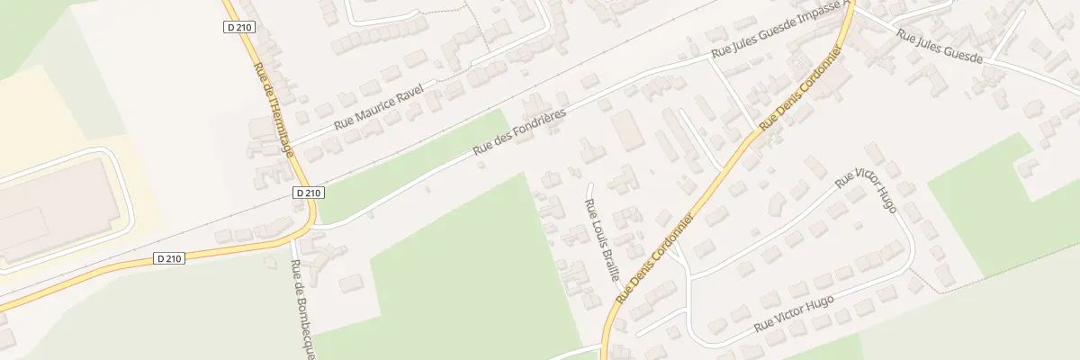 Plan du 15 Rue Louis Braille à Blendecques