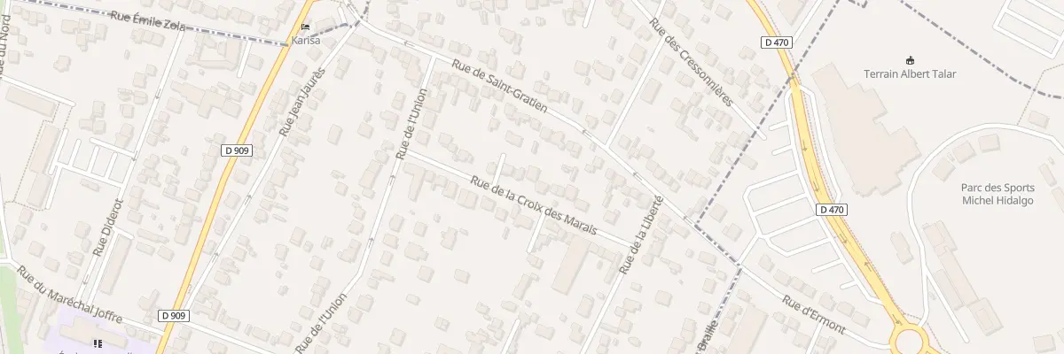 Plan du 19B Rue La Croix des Marais à Sannois
