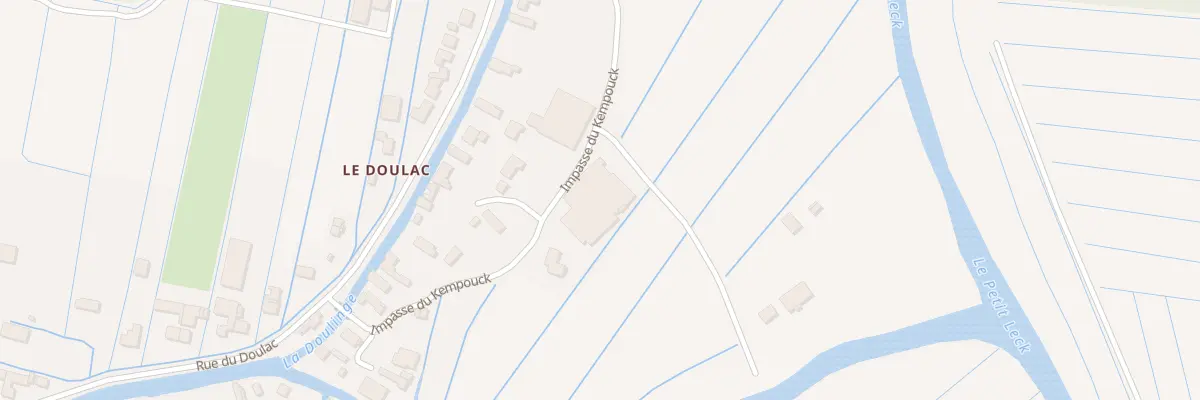 Plan du 25 Rue du Doulac à Saint-Omer