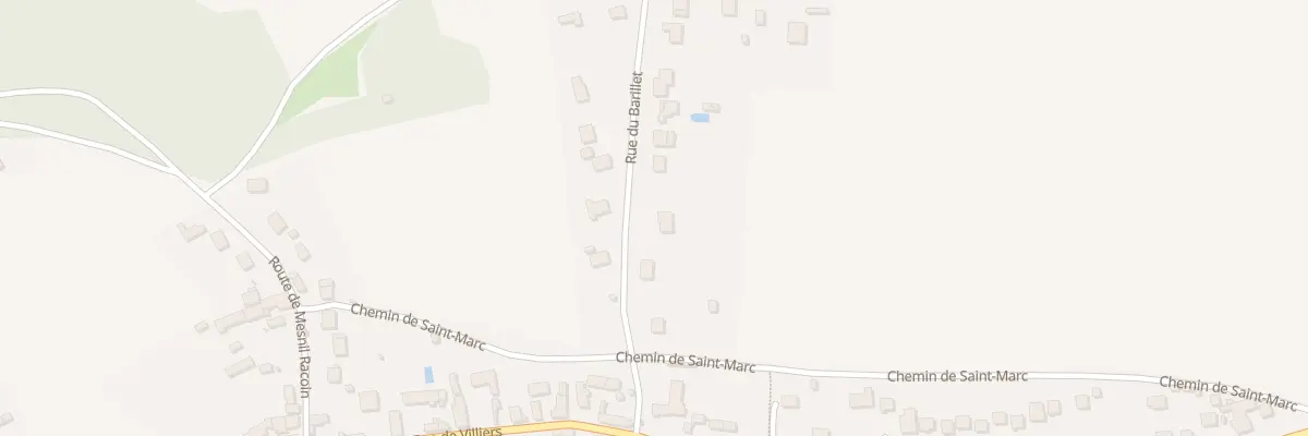 Plan du 8 Rue du Barillet à Bouville