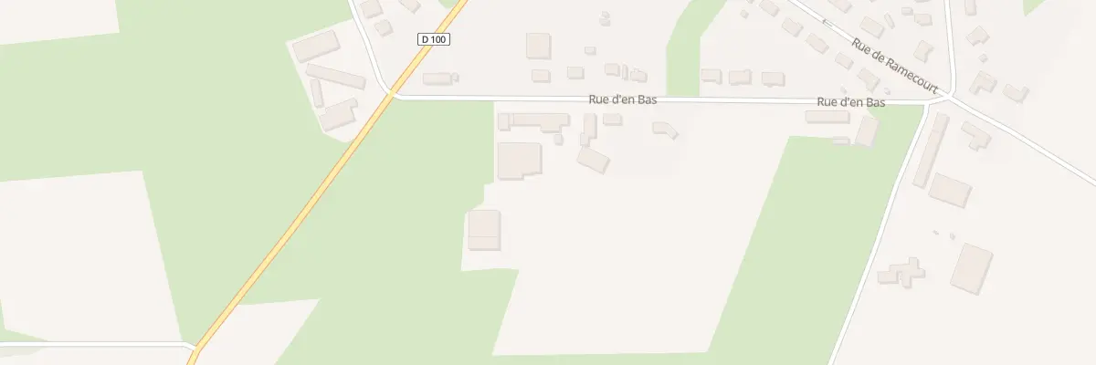Plan du 6 Rue du Bas à Siracourt