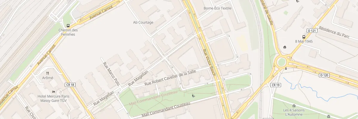 Plan du 3B Rue Magellan à Massy
