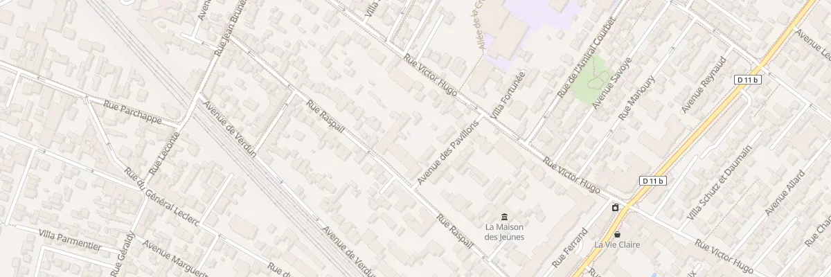 Plan du 76 Rue Raspail à Bois-Colombes