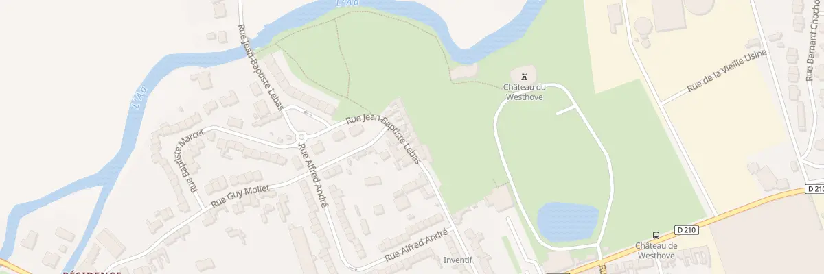 Plan du 22A Rue Jean - Baptiste Lebas à Blendecques