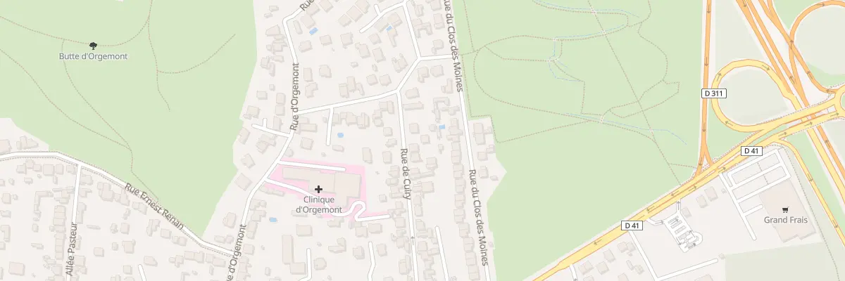 Plan du 28B Rue de Cuiry à Argenteuil