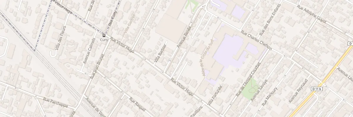 Plan du 16 Av Renée à Bois-Colombes