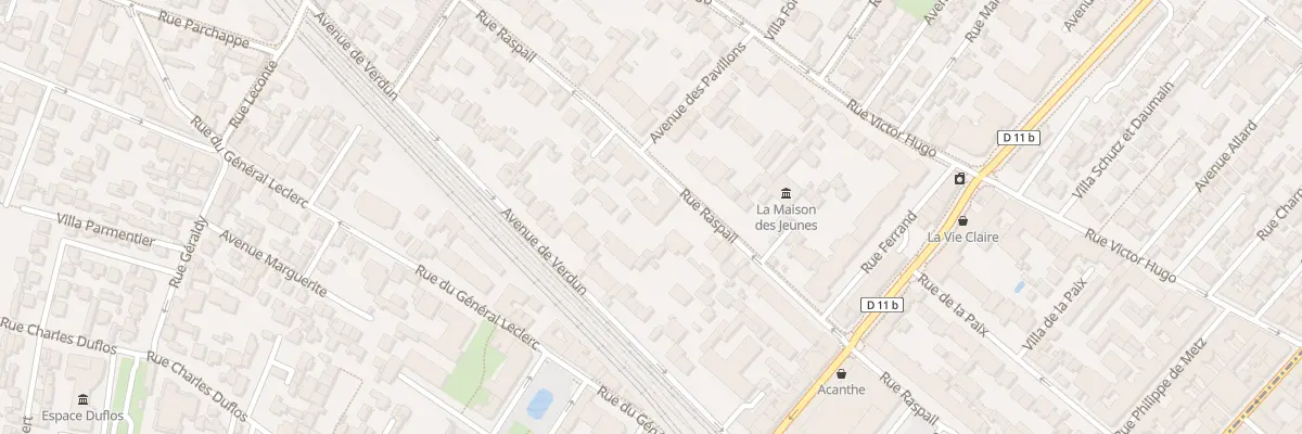 Plan du 49 Rue Raspail à Bois-Colombes