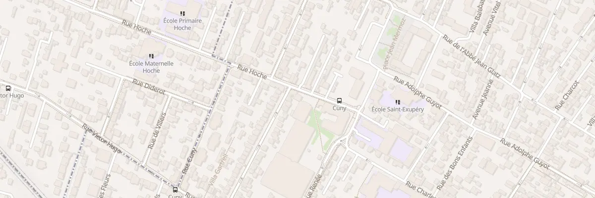 Plan du 21 Rue Hoche à Bois-Colombes