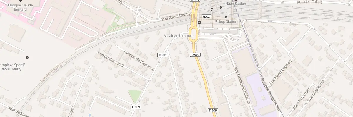 Plan du 1 Rue des Faillettes à Ermont