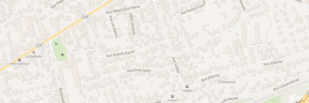 Plan du 34 Rue Anatole France à Argenteuil