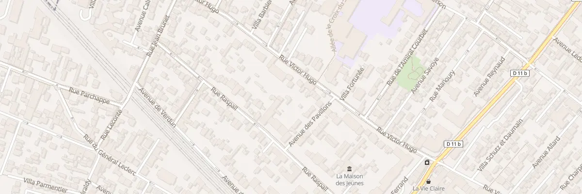 Plan du 87 Rue Victor Hugo à Bois-Colombes