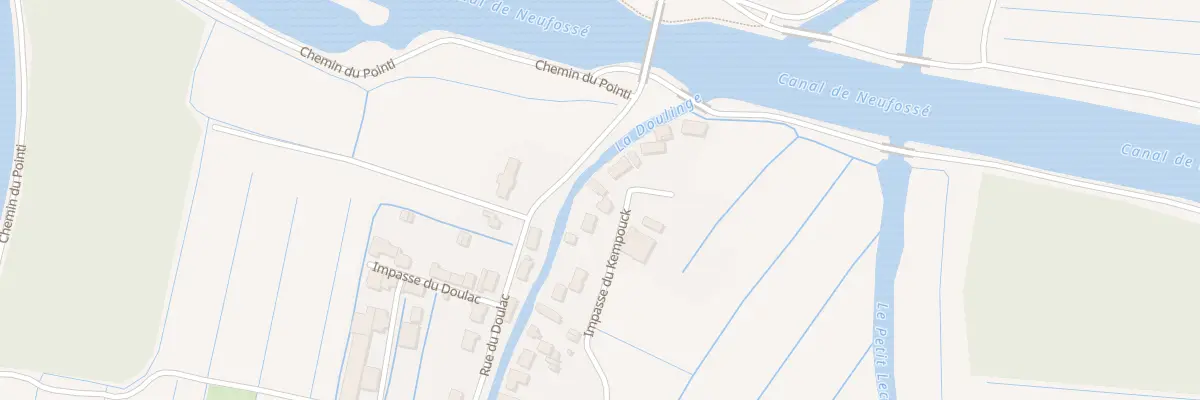 Plan du 45 Rue du Doulac à Saint-Omer