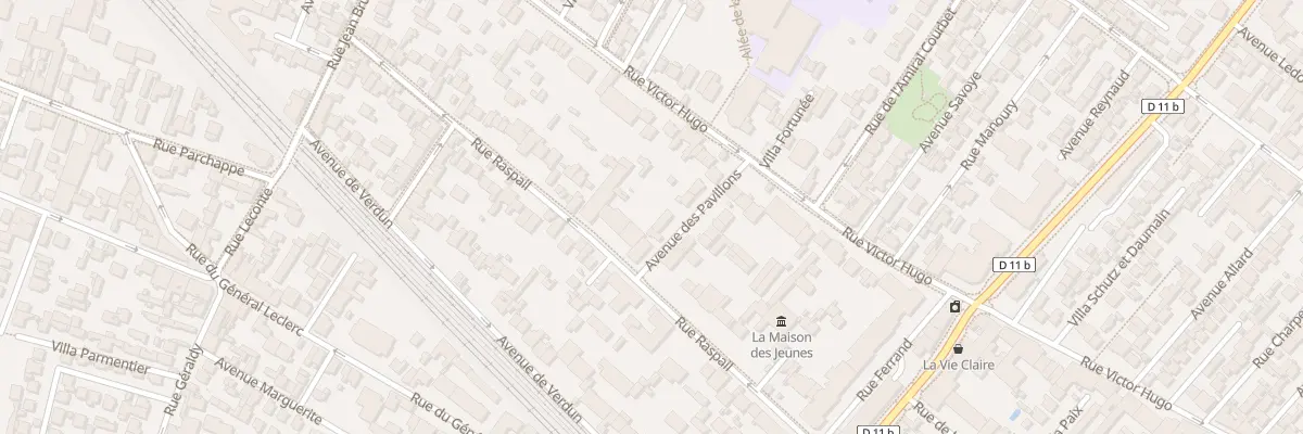 Plan du 74 Rue Raspail à Bois-Colombes