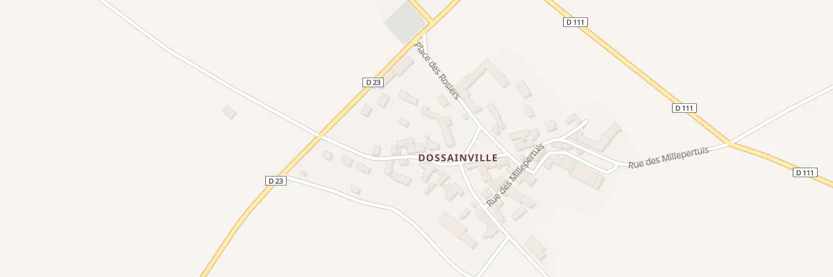 Plan du 7 Rue des Dalhias à Césarville-Dossainville