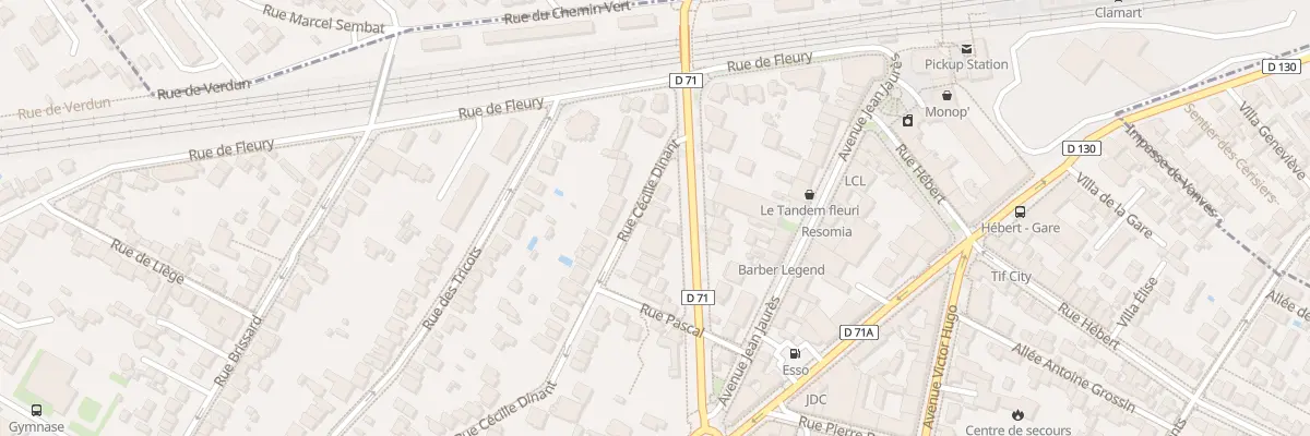 Plan du 60 Rue Cécille-dinant à Clamart