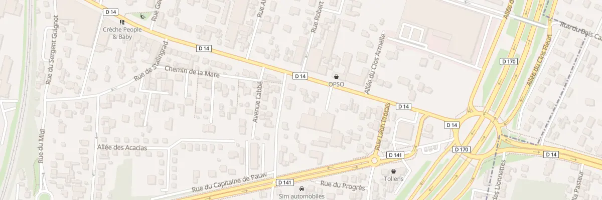 Plan du 64 Bd Maurice Berteaux à Sannois