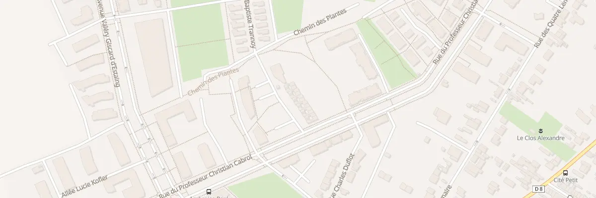 Plan du 16 Rue Jean-Baptiste Trannoy à Amiens