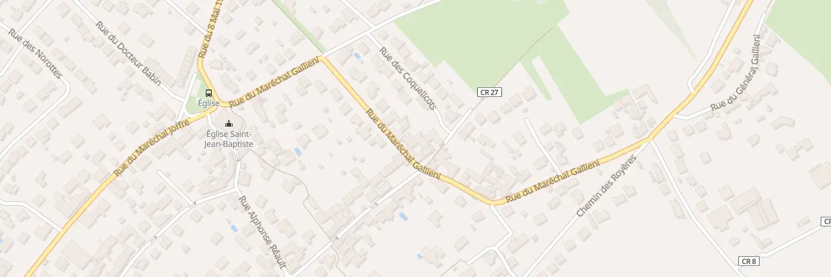 Plan du 50 Rue du Maréchal Gallieni à Leuville-sur-Orge