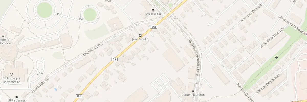 Plan du 239A Rue Jean Moulin à Amiens
