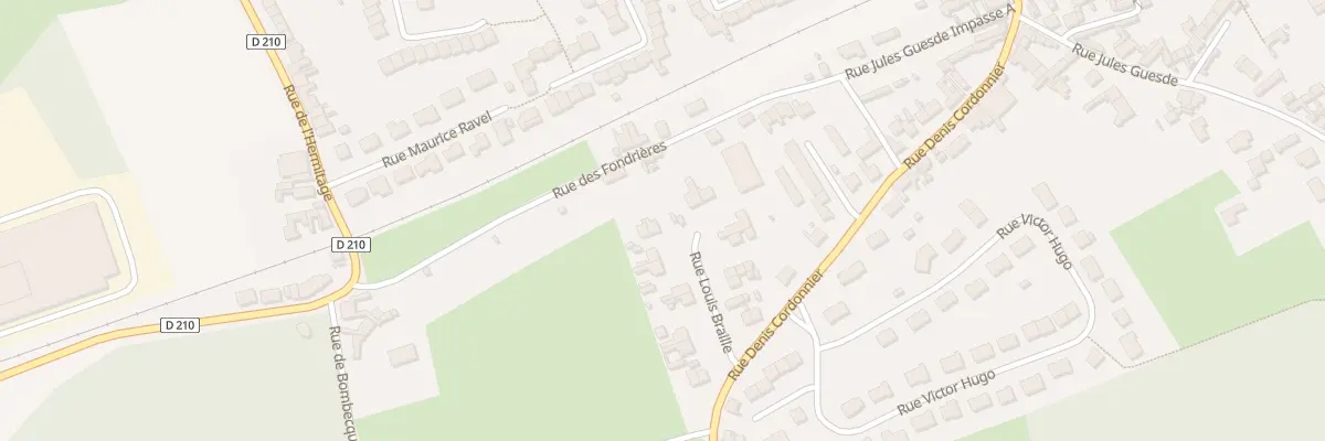 Plan du 17 Rue Louis Braille à Blendecques